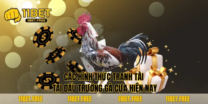Các hình thức tranh tài tại đấu trường gà cựa hiện nay