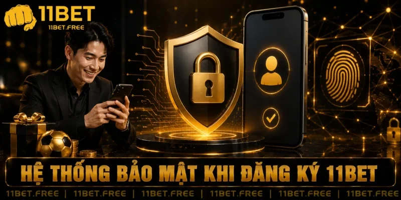 hệ thống bảo mật khi đăng ký 11bet