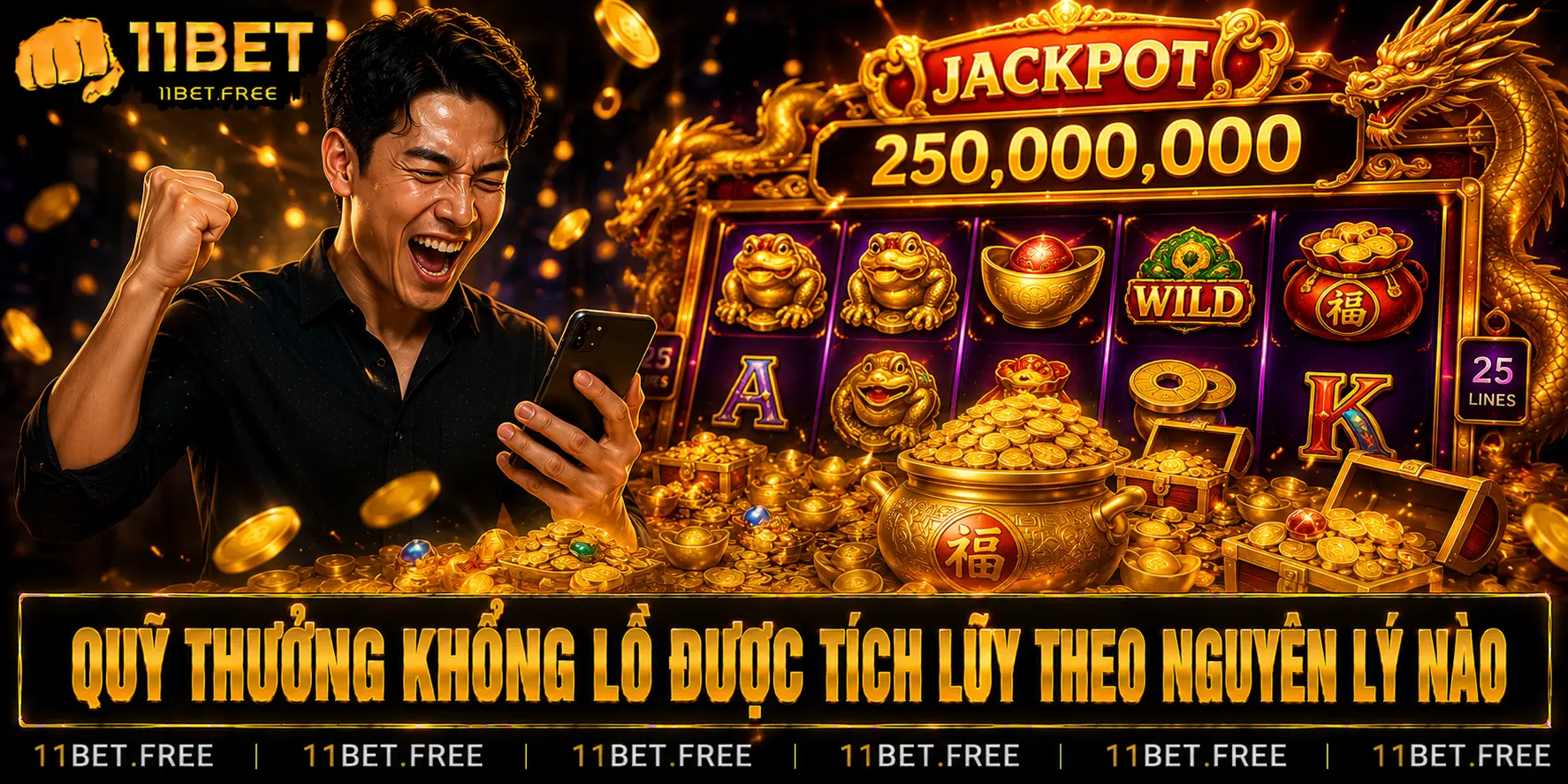 Quỹ thưởng khổng lồ được tích lũy theo nguyên lý nào
